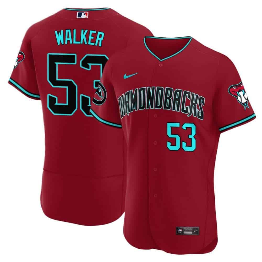 Men Arizona Diamondback #53 Walker Red 2024 Nike Flex Base MLB Jersey->indianapolis colts->NFL Jersey